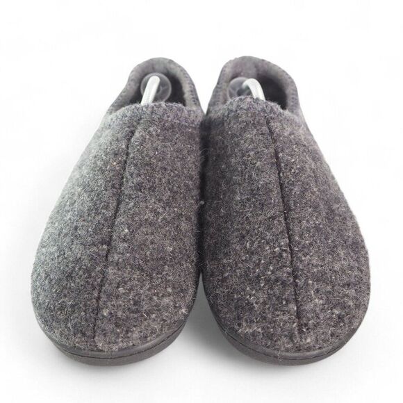 Haflinger ATB Pure Wool Hard Sole Slippers Grey Men's 14/48 - Picture 3 of 12